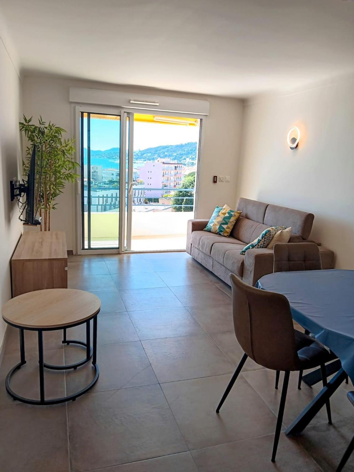 3 Pieces Vue Mer - Clim - 5 Min De La Plage A Pied Antibes Exterior foto
